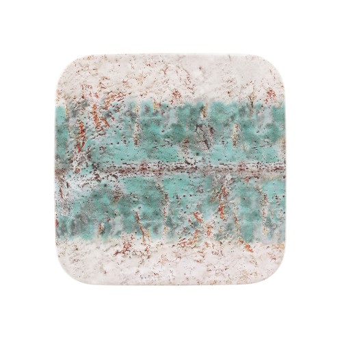 Seltmann Coupteller flach eckig 22x22 cm M5383, eckig, Form: Coup Fine Dining, Dekor: 57514 Reflections, hohe Kantenschlagfestigkeit