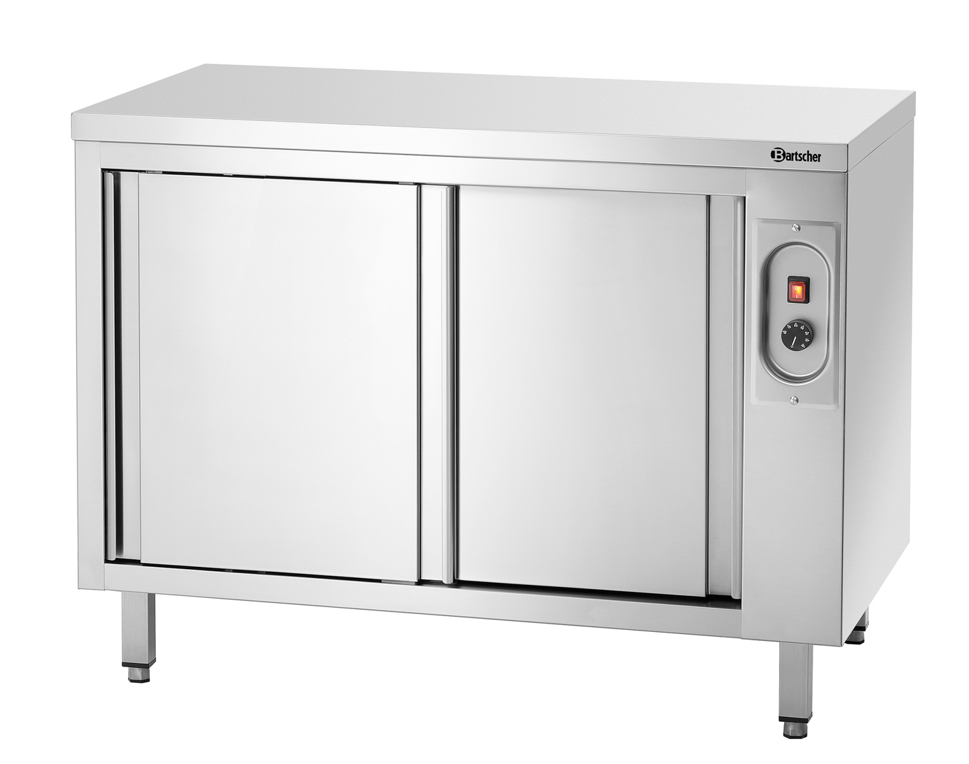 Bartscher Wärmeschrank 700, B1200 | Tiefe Innen:620 mm | Maße: 120 x 70 x 85,0 cm. Gewicht: 77 kg