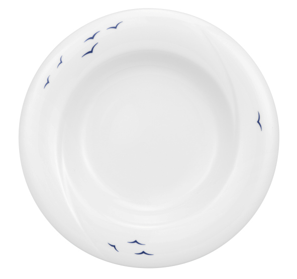 Seltmann Salatteller 19 cm, Form: Laguna, Dekor: 33374 Blaue Möwen