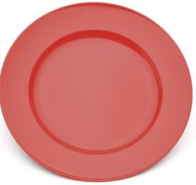 Roltex Teller mit 24 cm Durchmesser, rot