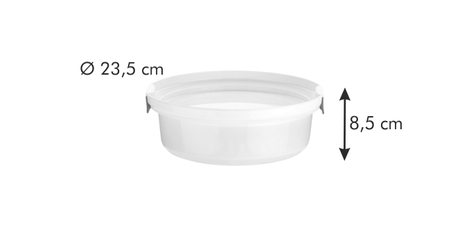 Topf für Kartoffeln und Chips PURITY MicroWave