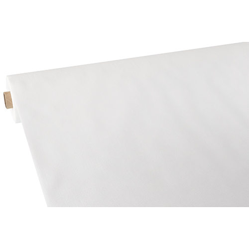 PAPSTAR Tischdecke, stoffähnlich, Vlies "soft selection plus" 40 m x 1,18 m weiss