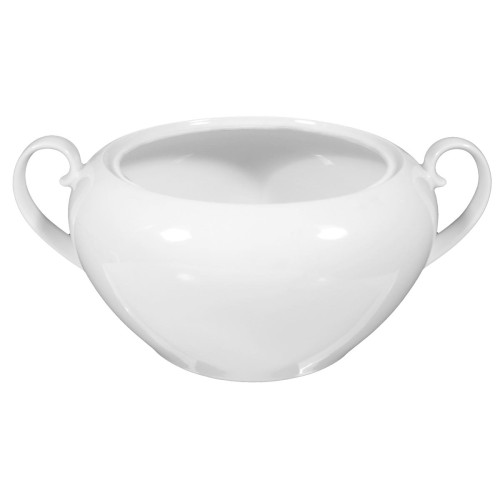 Seltmann Unterteil zur Terrine 3,25 l, rund, Form: Rondo/Liane, weiss, hohe Kantenschlagfestigkeit, Made in Germany