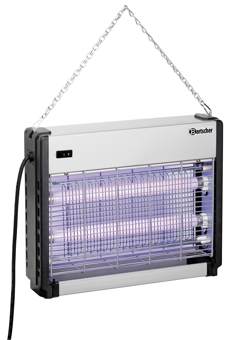 Bartscher Insektenvernichter IV-36 | Frequenz:50/60 Hz | Maße: 39 x 9,5 x 30,5 cm. Gewicht: 2,8kg