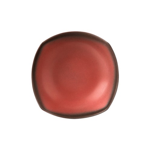 Seltmann Dipschälchen eckig 11 cm, eckig, Form: Savoy, Dekor: 57126 ziegel4, hohe Kantenschlagfestigkeit, Made in Germany