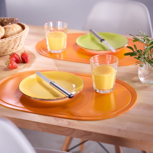 Westmark Tischset »Fun« oval, 45,5 x 29 cm, orange