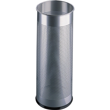 DURABLE Schirmständer rund 26 x 62 cm (Ø x H) 28,5l Metall, epoxidharzbeschichtet silber metallic