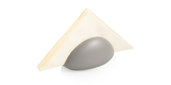 Serviettenständer FANCY HOME Stones, grau