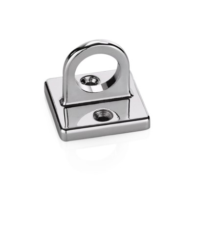 Wandbefestigung PERSONENLEITSYSTEM SERIE CLASSIC. zum Befestigen von Verbindungskordeln.