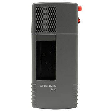 Grundig Diktiergerät Sh 10 14,2 x 6,2 x 2,5 cm (B x H x T) MC 30 titan