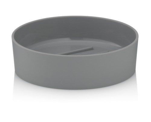 KELA Seifenschale Gray ABS-Kunststoff hellgrau 3,0cm 11,0cmØ