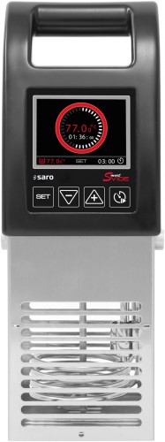 SARO Tragbarer Sous-Vide Garer Modell SmartVide 7 Made in Europe - Material: Edelstahl - Zulässige Umgebungstemperatur: 5 °C - 40 °C -