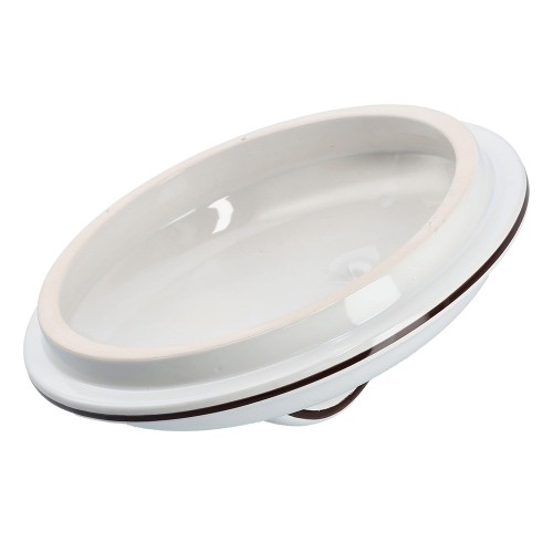 Vorratsdose "Potatoes", 2900 ml, Keramik, weiß / Maße: Ø 17,5x24,5 cm