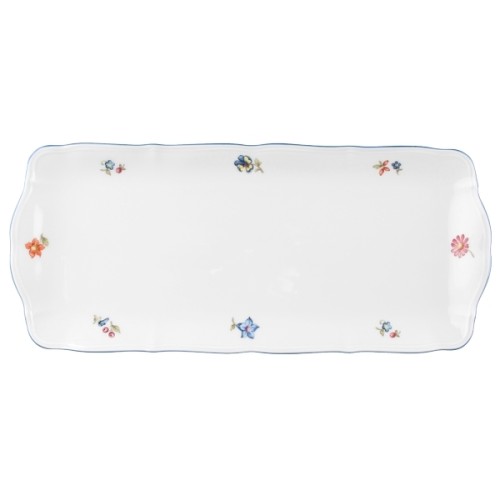 Seltmann Kuchenplatte eckig 35 cm, Form: Sonate, Dekor: 34032 Nostalgie