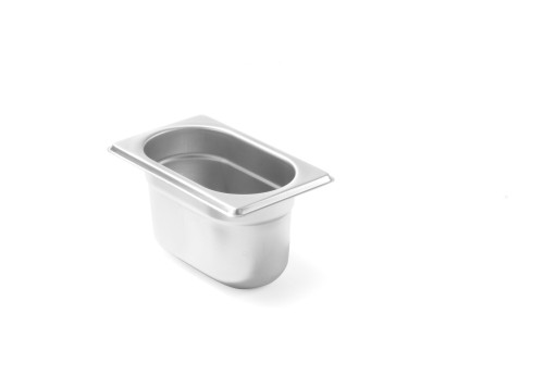 HENDI Gastronorm Behälter 1/9 - Inhalt: 1 Liter - 176x108 mm - 100 H mm