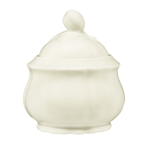 Seltmann Zuckerdose 6 Personen, Form: Marieluise, Glasur: elfenbein, Dekor: 00003