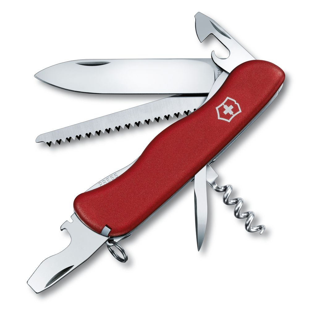 Victorinox Forester, 111 mm, rot, in Blister