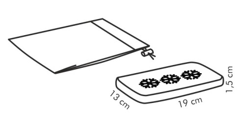 Gel-Kühlkissen COOLBAG, mit Schutzbezug