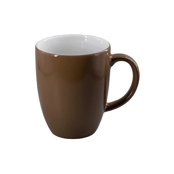 Becher mit Henkel 0,28 l - Form: Table Selection - Dekor 79921 nougat - aus Porzellan. Hersteller: