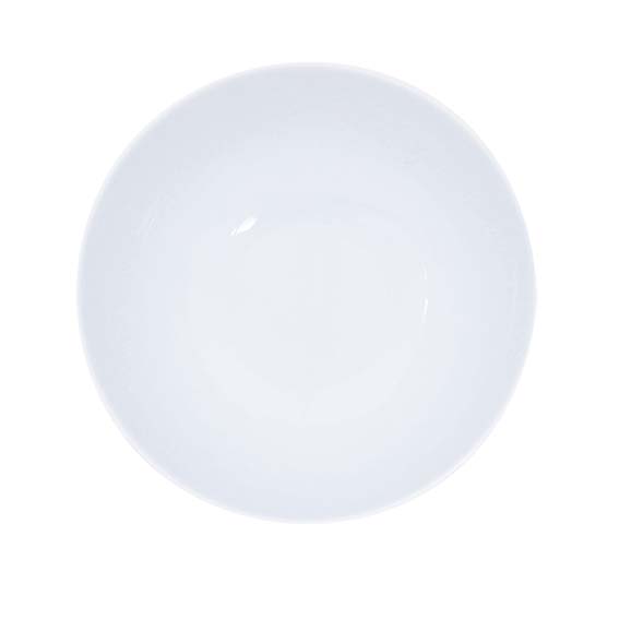 Schüssel rund 16 cm - Form: Simply Coup - weiss -, aus Porzellan. Hersteller: Eschenbach. "Made in, Germany".