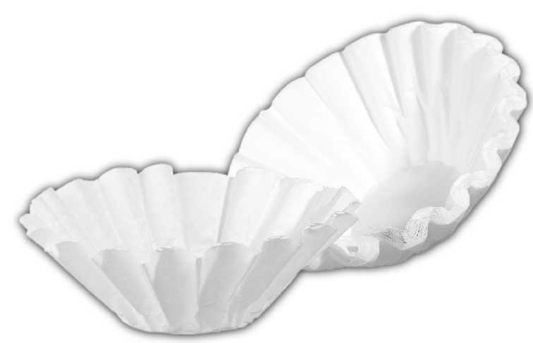 BRAVILOR BONAMAT Kaffeefilter/Korbfilter 85/245. Filterkörbchen für Geräte der Serien TH und Mondo, Inhalt: 250 Stück/Packung, gebleicht