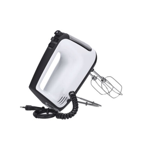 Severin Handmixer, ca. 400 W, 5 Geschwindigkeitsstufen, Turbostufe, Soft-Touch Griff, flexibles Spiralkabel