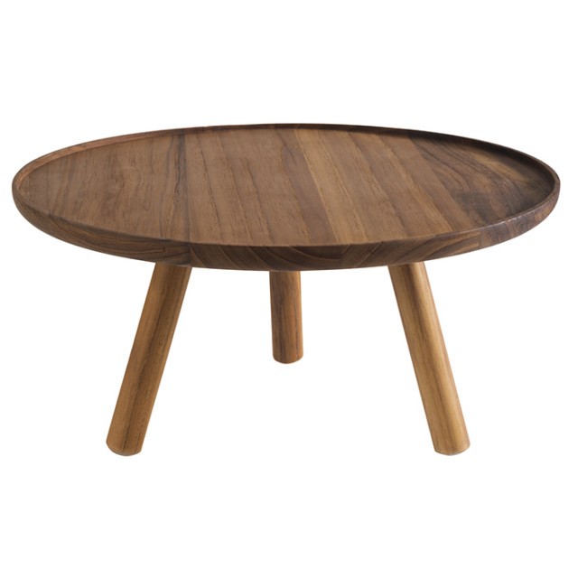 APS Buffetständer -ACACIA-, Ø 30,5 cm, H: 15 cm, Akazienholz