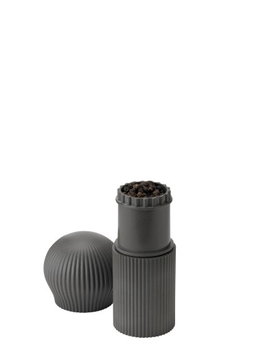 CHEFFY Mühle grau, Maße: 65 x 65 x 125 mm