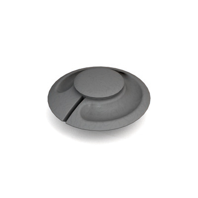 Ornamin Griffkissen Messer 985, silber