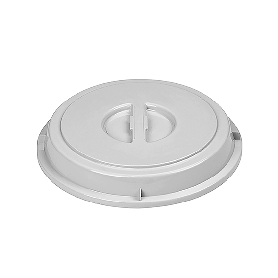 Kunststoff Gloche 24 cm rund - grau - Form: System. Hersteller: Eschenbach. "Made in Germany".