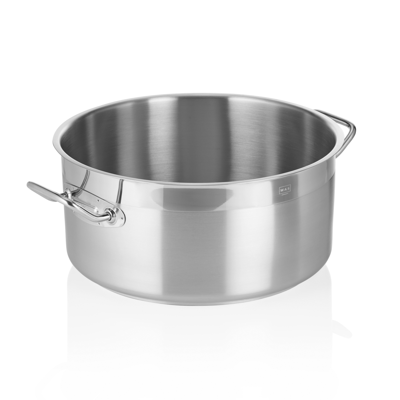 Bratentopf Cookware 21, Ø 36 cm, Chromnickelstahl 18/10 Flache Ausführung