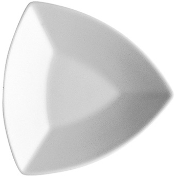 Epoque Weiss Schale Dreizack 10cm