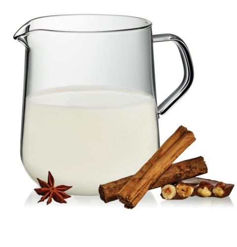 Milchkrug Fontana Glas transparent 14,0x12,5 cm 9,0 cm Ø 700,0 ml von Kela