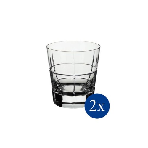 Villeroy & Boch Ardmore Club Whisky Becher DOF Set 2-teilig, Inhalt: 0,32 l, Durchmesser: 9 cm