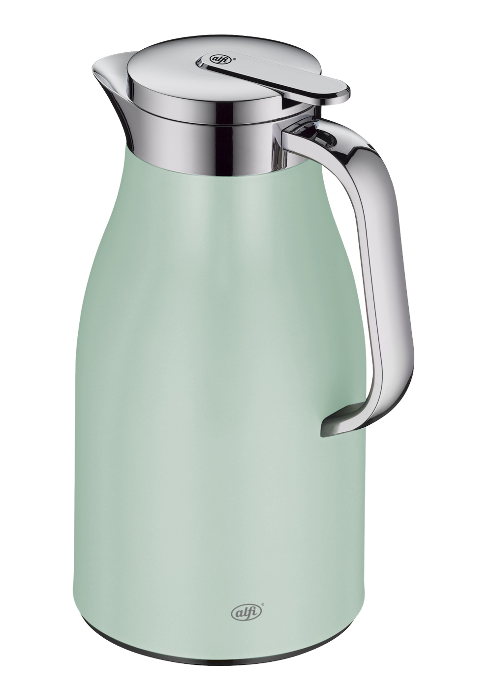 Isolierkanne Skyline pastel mint mat 1,0 l; by pearl creative Christian Rummel & Tim Storti; hochwertiger Edelstahl mit Hartglaseinsatz