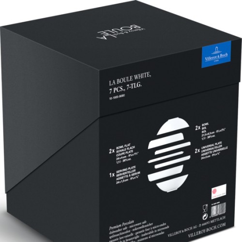 Villeroy & Boch La Boule white, Serie Iconic La Boule