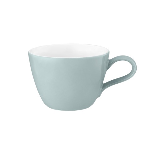 Seltmann Obere zur Kaffeetasse 0,19 l M5389, rund, Form: Coup Fine Dining, Dekor: 57271 türkis, hohe Kantenschlagfestigkeit, Made in