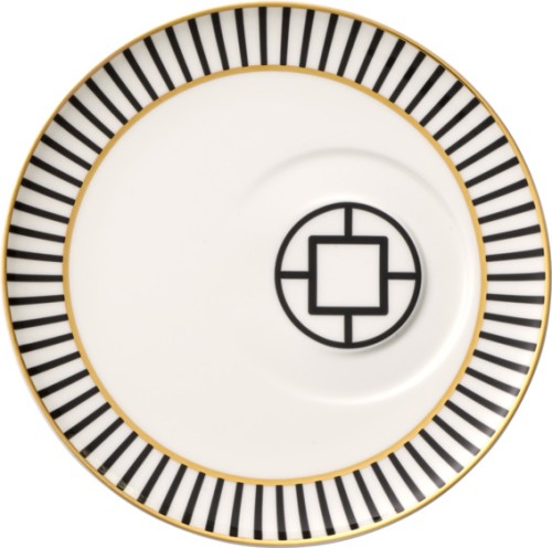 Villeroy & Boch Untertasse, 18,5 cm Durchmesser, Serie MetroChic