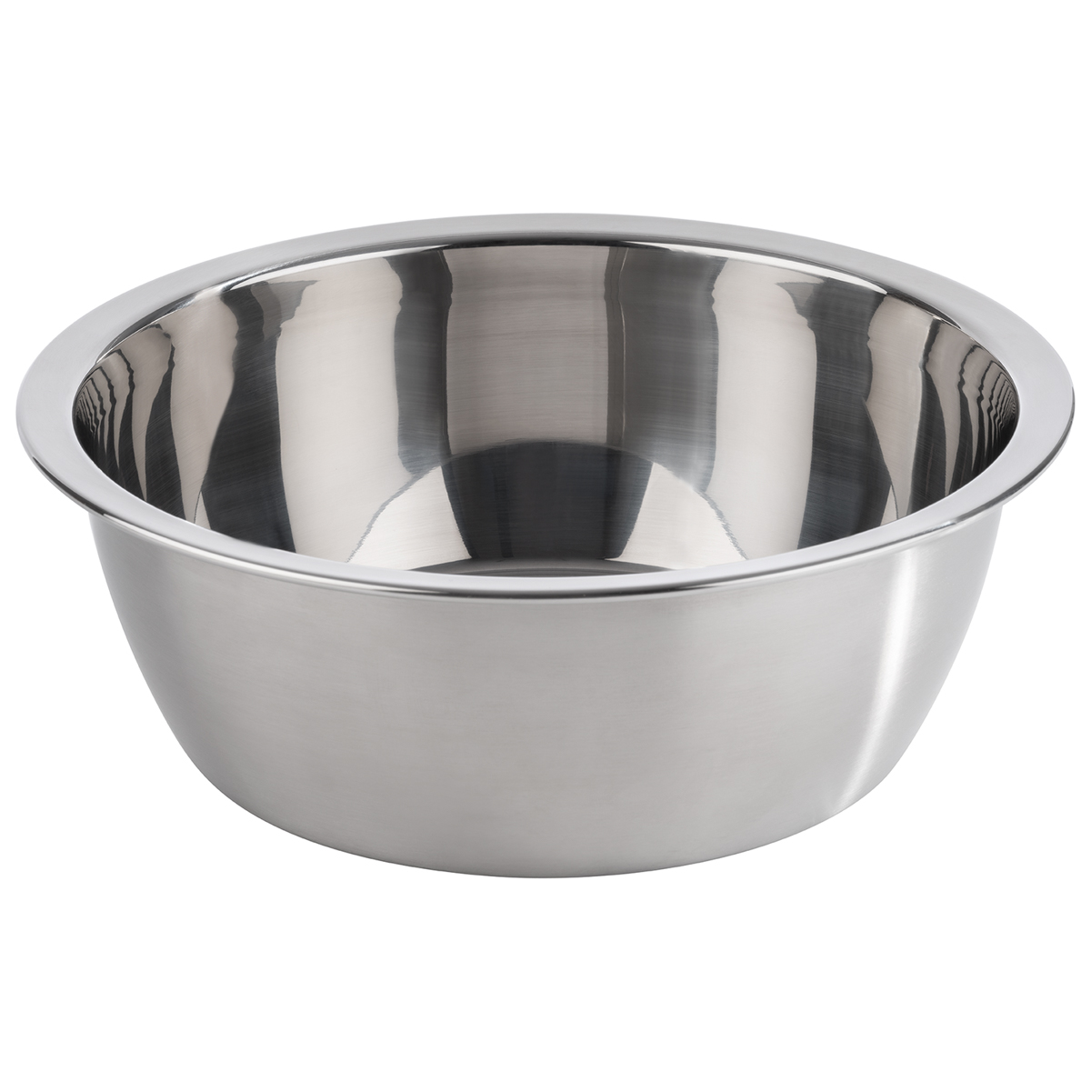 Schale, Ø 26 cm, H: 9 cm, 18/8 Edelstahl, 3 Liter, (Einsatz zu 85250)