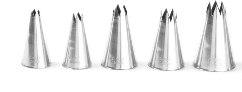 HENDI Spritzdüsen - gezahnt - Maße: ø 6-8-10-12-14 mm