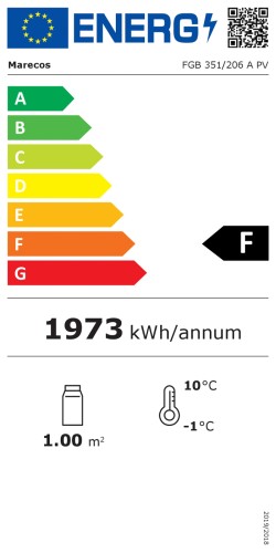 SARO Backbarcooler mit 3 Glastüren, Modell FGB 351-206 A PV Made in Europe - Material: (Gehäuse und Innenraum) Edelstahl; (Türrahmen)