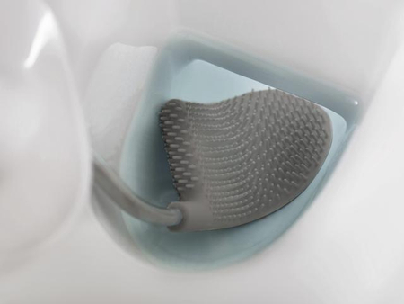 Joseph Joseph Flex Steel - Toilettenbürste + Halter - Edelstahl