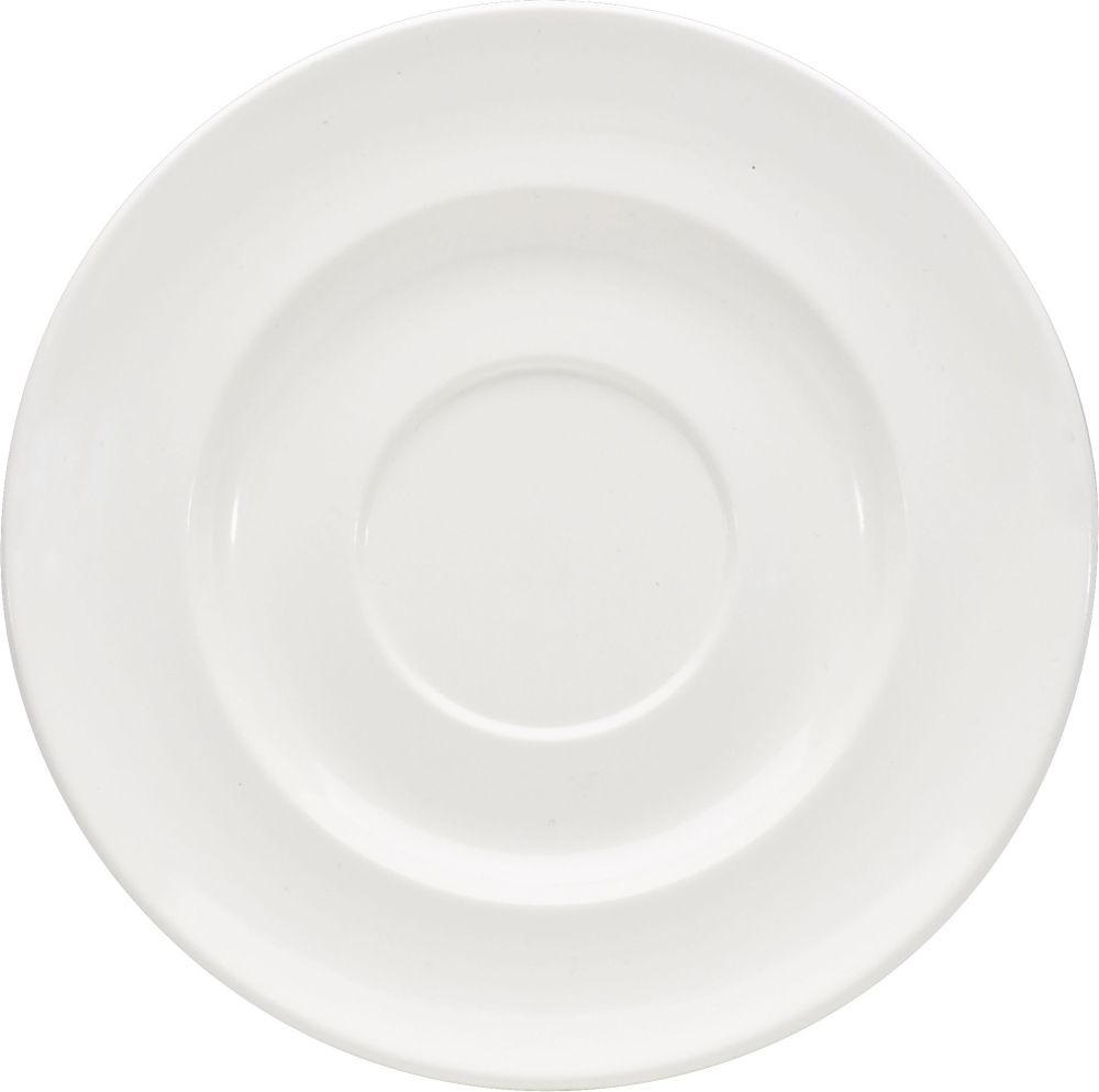 Bauscher Untertasse ENJOY, Durchmesser: 180mm, Höhe: 19mm, uni weiss