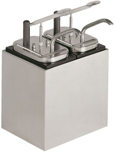 NEUMÄRKER Soßenspender 2x 3 Liter 2 Pumpen 245x200x235 mm