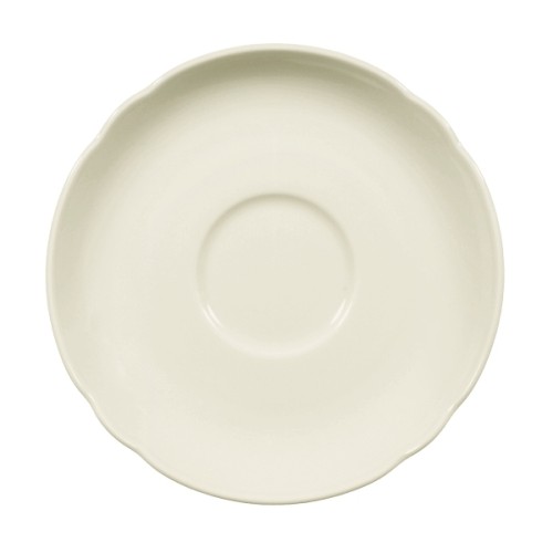 Seltmann Untere zur Teetasse 13 cm, Form: Marieluise, Glasur: elfenbein, Dekor: 00003