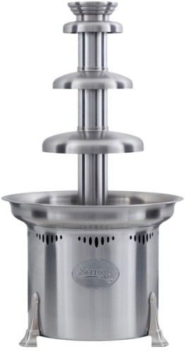 NEUMÄRKER Schokoladenbrunnen Sephra CF23R Cortez Füllmenge ca. 3 kg, 3 Etagen Ø 315 x h 590 mm