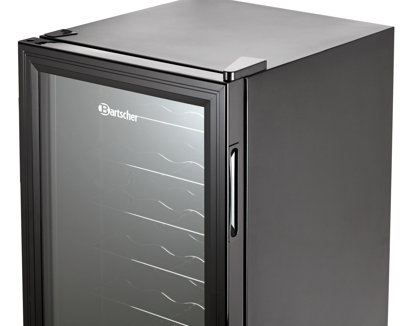 Bartscher Flaschenkühlschrank 88L |Innenbeleuchtung: Ja | Maße: 43 x 48,3 x 83,2 cm.Gewicht: 23,2 kg