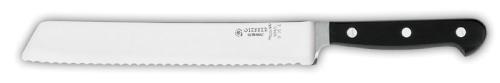 Brotmesser 20 cm, Wellenschliff, POM, schwarz Giesser - Made in Germany