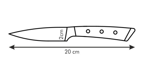 Universalmesser AZZA 9 cm