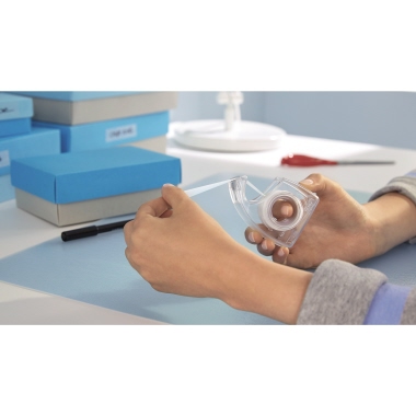 tesa® Handabroller Easy Cut® nachfüllbar transparent